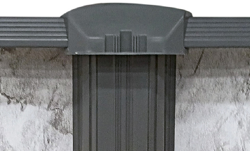 Vertical End Cap Silver Lake Pool